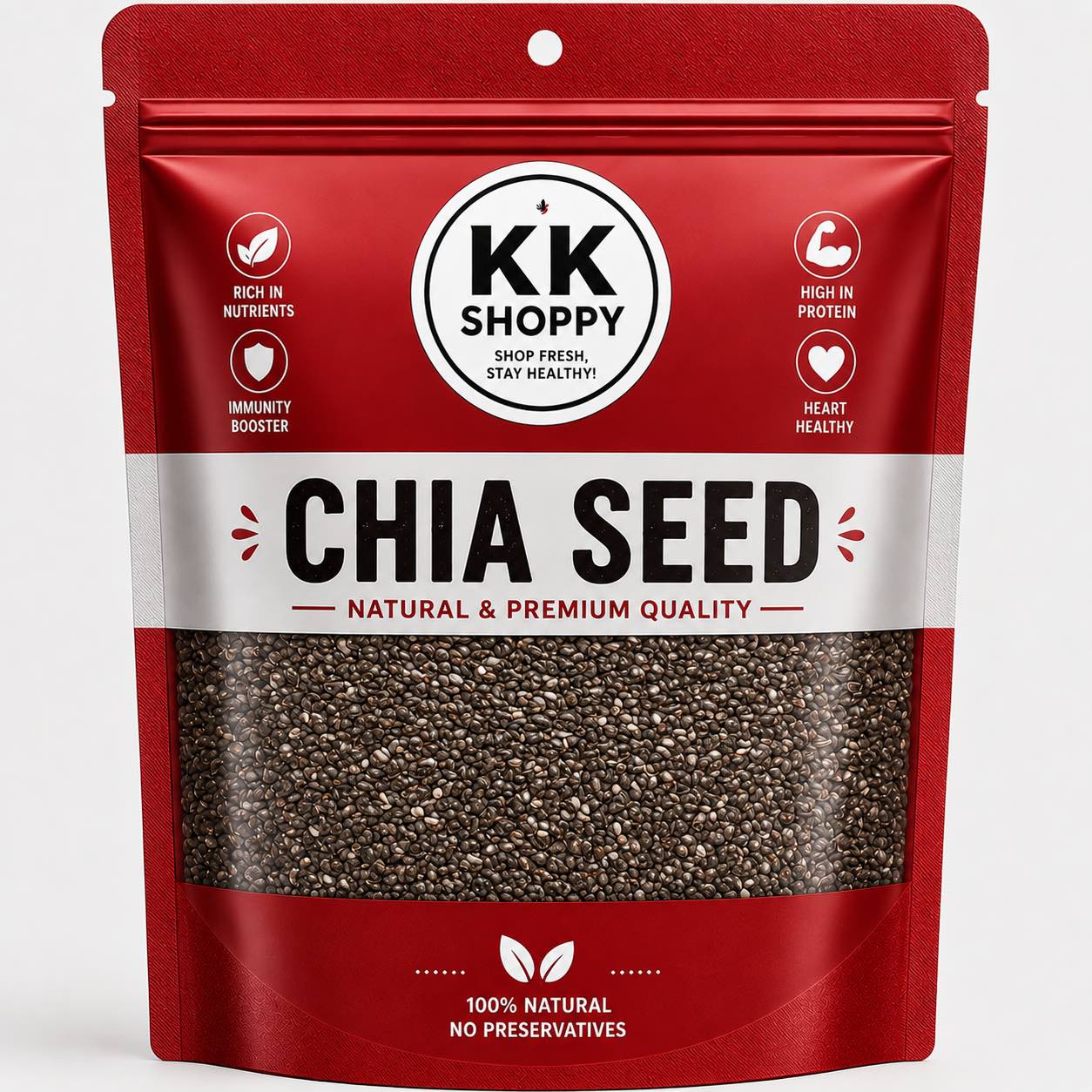 Chia seeds 200 gram pack