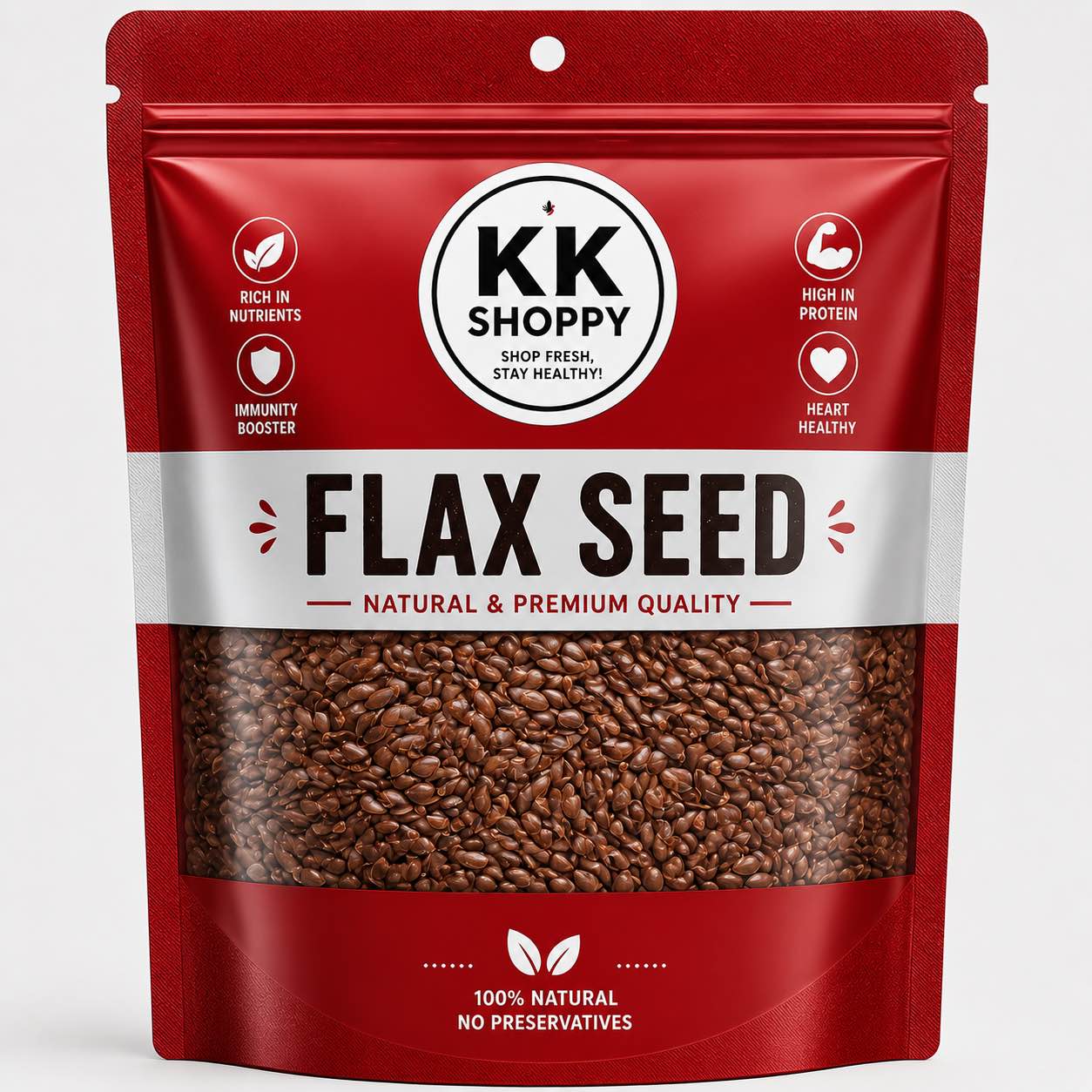 Flax seeds 250 gram pack